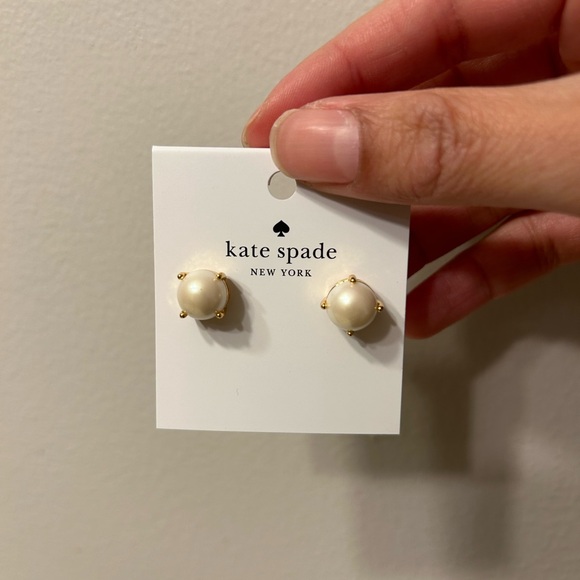 Kate Spade Pearl Gumdrop Studs - Picture 4 of 4